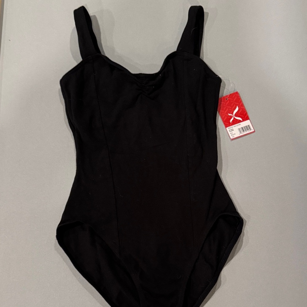 Capezio Black Princess Tank Leotard